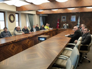 Rize’de Otobüs Kazalarını Önlemeye Yönelik Toplantı Yapıldı