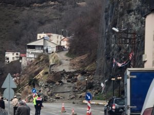 Giresun’da Heyelan