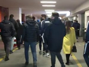 Kasımpaşalı Futbolcular Nursal Bilgin İçin Hastanede
