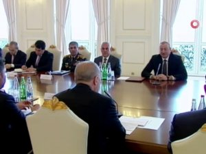 Cumhurbaşkanı Erdoğan, Aliyev İle Yüksek Düzeyli İşbirliği 8.toplantısı’na Başkanlık Etti