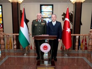Bakan Akar, Ürdün Genelkurmay Başkanı Al-hnaity’i Kabul Etti