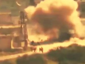 İdlib’de Tsk Destekli Smo, Rejim Tankını Vurdu