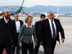 Ab Liderleri, Bulgaristan Başbakanı Borisov İle Türkiye Sınırını Havadan İnceledi