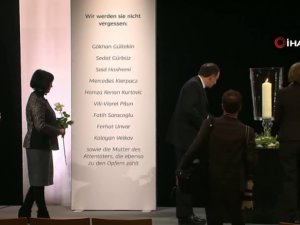 Hanau’da Irkçı Saldırıda Hayatını Kaybedenler Resmi Törenle Anıldı