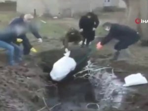 İran’da Korona Virüsü Nedeniyle Ölenler Böyle Gömülüyor