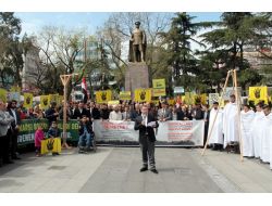 Mısır'daki İdam Cezaları Trabzon'da Darağacı Kurularak Protesto Edildi