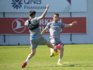 Trabzonspor’da Pereira Ve Hosseini Takımla Çalıştı
