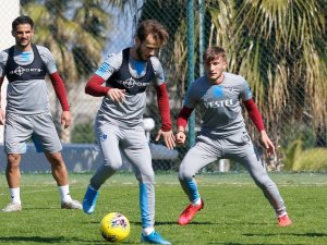 Trabzonspor’da Pereira Ve Hosseini Takımla Çalıştı