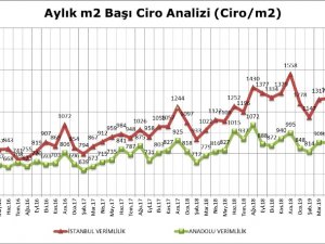 Avm Perakende Ciro Endeksi Arttı