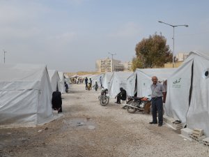 Stadyumda Yaşıyorlar