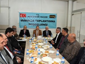 Gümüşhane’de Mahalle Toplantıları Devam Ediyor