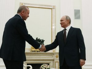 Cumhurbaşkanı Erdoğan, Rusya Devlet Başkanı Putin İle Görüştü