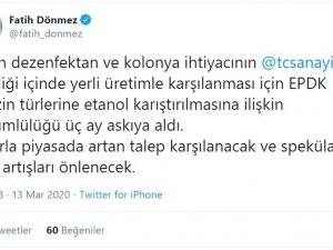 “Epdk Benzin Türlerine Etanol Karıştırılmasına İlişkin Yükümlülüğü 3 Ay Askıya Aldı”