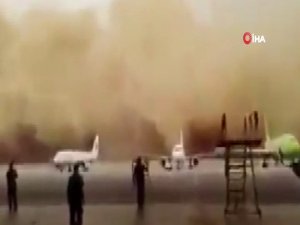 Ürdün’ü Kum Fırtınası Vurdu