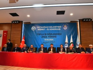 Ortahisar, Hizmet-iş Sendikası İle Toplu İş Sözleşmesini İmzaladı