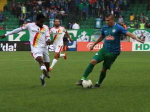 Göztepe ve Rizespor 14. Randevuda