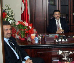 Karal'dan Ortahisar Belediye Başkanı Genç'e Ziyaret