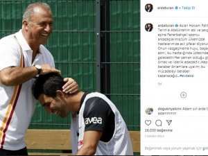 Arda Turan’dan Fatih Terim’e Geçmiş Olsun Mesajı