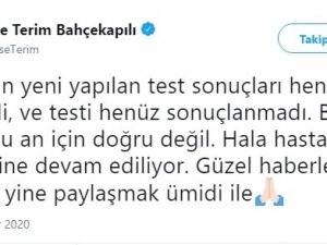 Buse Terim’den Fatih Terim’in Sağlık Durumuna İlişkin Açıklama