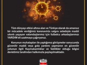 Tpfd’den Futbol Camiasına Yardım Çağrısı!