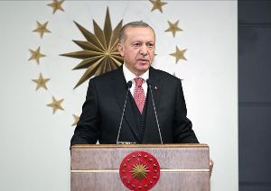 Cumhurbaşkanı Erdoğan: "Biz Bize Yeteriz Türkiyem’ kampanyasını 7 aylık maaşımı bağışlayarak açıyorum."