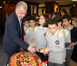 Öğrencilere Belediye Başkanından Söz