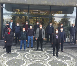 Rize Belediyesi Çalışanlarından “Biz Bize Yeteriz Türkiyem”e Destek