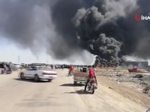 Irak’ta Petrol Boru Hattında Yangın Çıktı