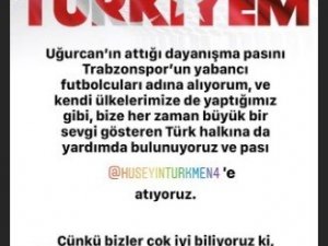 Sosa, Uğurcan Çakır’ın Dayanışma Pasını Aldı