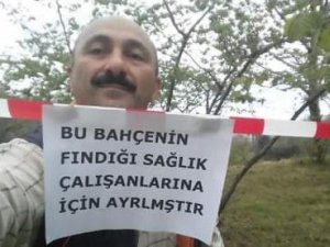 Giresunlu Vatandaştan Sağlık Çalışanlarına Destek