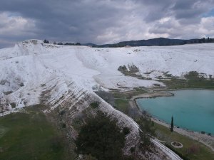 Korona Virüs Pamukkale Travertenlerine Yaradı