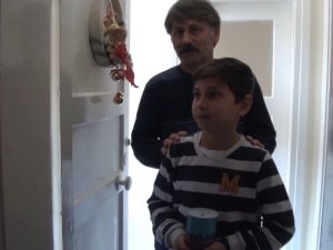 Trabzonlu Minik Mustafa Eren Polis Ekiplerini Duygulandırdı