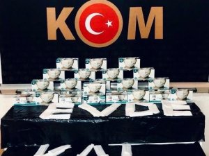 Trabzon’da 190 Bin Yarı Mamül Maske Ele Geçirildi