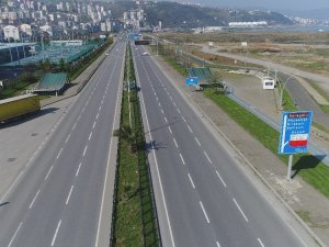 Sokağa Çıkma Yasağının İlk Gününde Trabzon Sessizliğe Uyandı