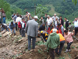 Karadeniz'de sel felaketi