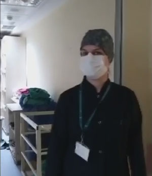 Rize'de 3 Hastane Çalışanı Koronavirüsü Yenerek Alkışlarla Görevlerine Döndü