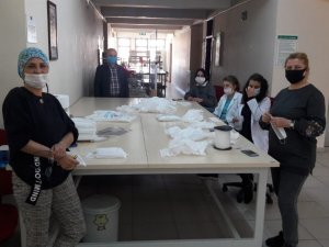 Giresun’da Salgının Başladığı Günden Bugüne Kadar 22 Bin 828 Maske Üretildi