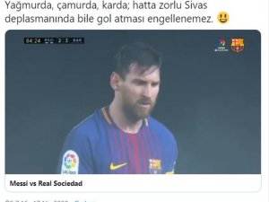 Barcelona’dan Sivas Paylaşımı