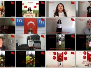 15 Farklı Şehirden 17 Çocuk 23 Nisan İçin Evlerinden İstiklal Marşı’nı Okudu