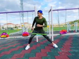 Sivassporlu Paul Papp Bireysel İdman Yapıyor