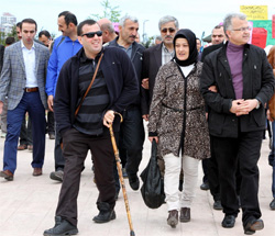 Rize'de Sağlıklı Yaşam Yürüyüşü