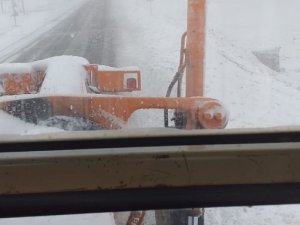 Giresun’un Yüksek Kesimlerinde Kar Yağışı