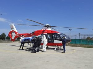 Helikopter Ambulans Bakımdan Çıktı Hastalar İçin Havalanmaya Başladı