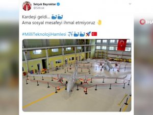 Selçuk Bayraktar’dan Hava Aracı Paylaşımı