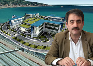 CHP Rize İl Başkanı Saltuk Deniz: "Denizde Değil Karada Hastane İstiyoruz"