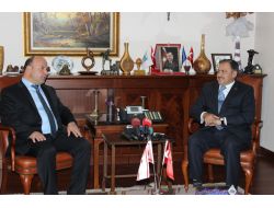 Bakan Eroğlu, Kktc Çevre Ve Doğal Kaynaklar Bakanı Bakırcı İle Görüştü