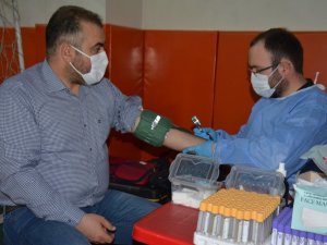 Başkan Erener’den Kan Bağışına Destek