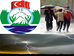 Rize Valiliği'nden Uyarı