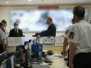 Bakan Soylu Polis Kontrol Noktasını Ziyaret Etti