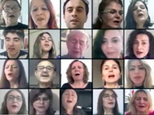 Türk Sanat Müziği Korosu Çalışmalarını Telekonferansla Sürdürüyor